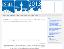 Tablet Screenshot of esslli2013.de